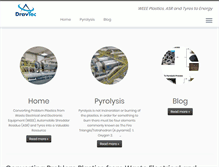 Tablet Screenshot of dravtec.com